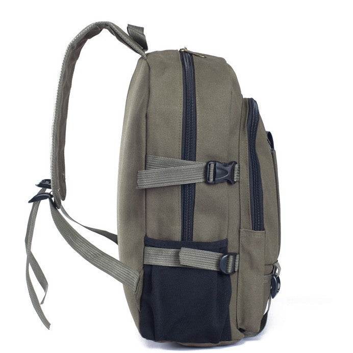Men's Backpacks Canvas Backpack Student Bags - ZEYTONCART