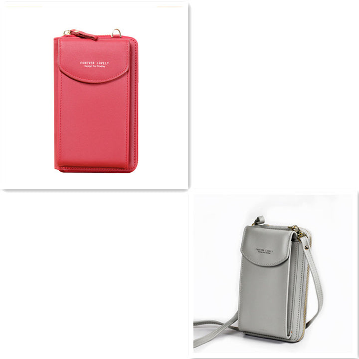 PU Luxury Handbags Womens Bags for Woman Ladies Hand Bags Women's Crossbody Bags Purse Clutch Phone Wallet Shoulder Bag - ZEYTONCART