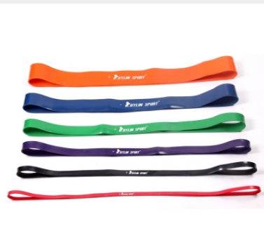 Nature Pure Latex resistance bands 6 size fitness power training strength loop pull up bands rubber expander - ZEYTONCART