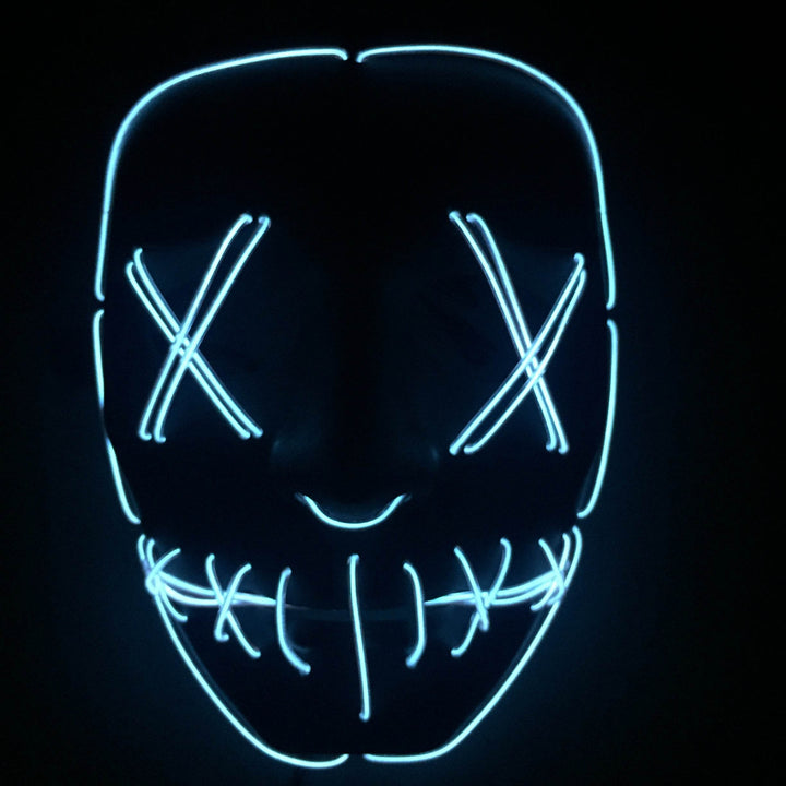 Halloween Led Glowing Full Face Mask - ZEYTONCART