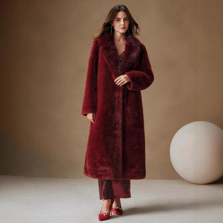 Elegant Trendy Autumn And Winter Casual Faux Fur Coat - ZEYTONCART