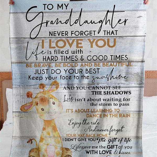 Digital Printed Flannel Single-layer Weighted Blanket Winter Office Shawl - ZEYTONCART