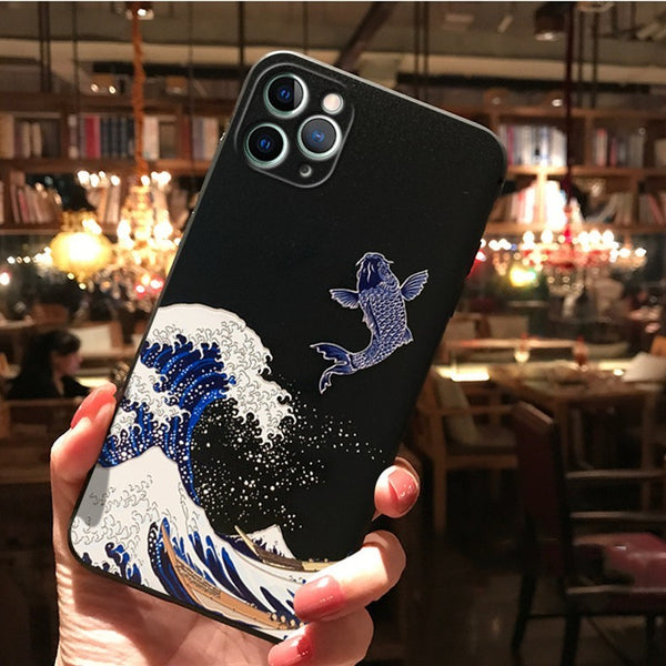 Relief soft shell mobile phone case - ZEYTONCART
