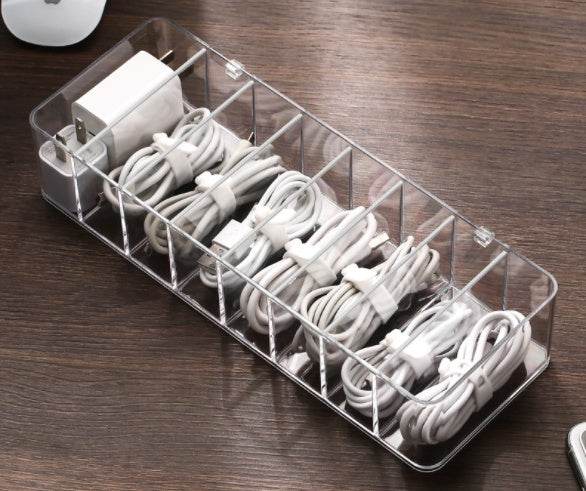 Dust-proof Storage Cable Management Box Hub Organizer Box - ZEYTONCART
