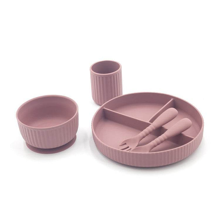 Integrated Edible Silicon Complementary Food Feeding Tableware - ZEYTONCART