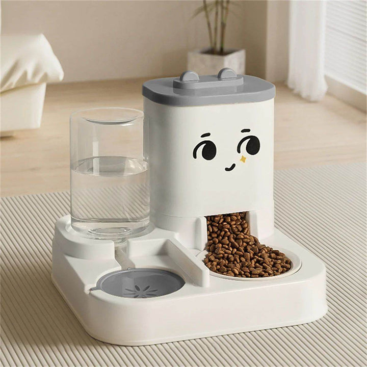 Pet Cartoon Feeding And Watering Dispenser With Large Capacity - Universal Cat And Dog Bowls For Pets - ZEYTONCART