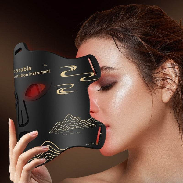 New Infrared Phototherapy Beauty Apparatus Face Led Color Light Skin Rejuvenation Beauty Mask - ZEYTONCART