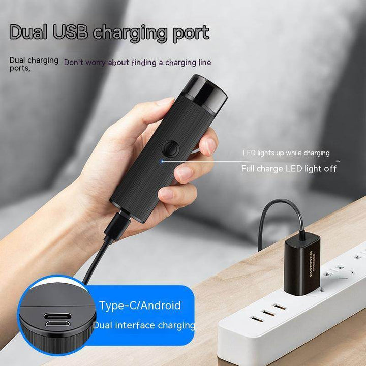 Men's Portable Rechargeable Mini Electric Razor - ZEYTONCART
