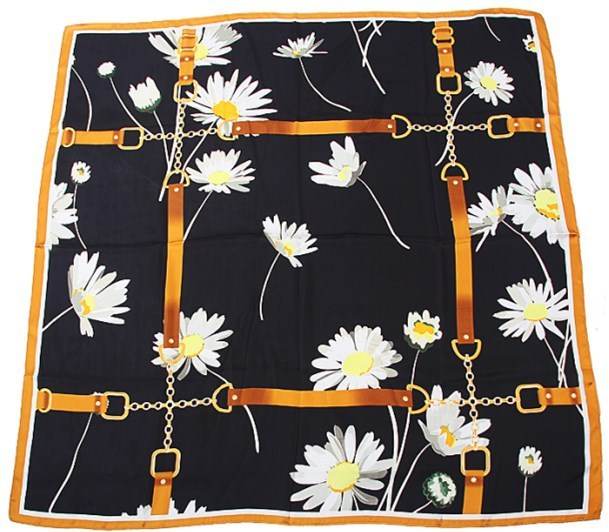 Fashion Silk Scarves Female Printing Hijab - ZEYTONCART