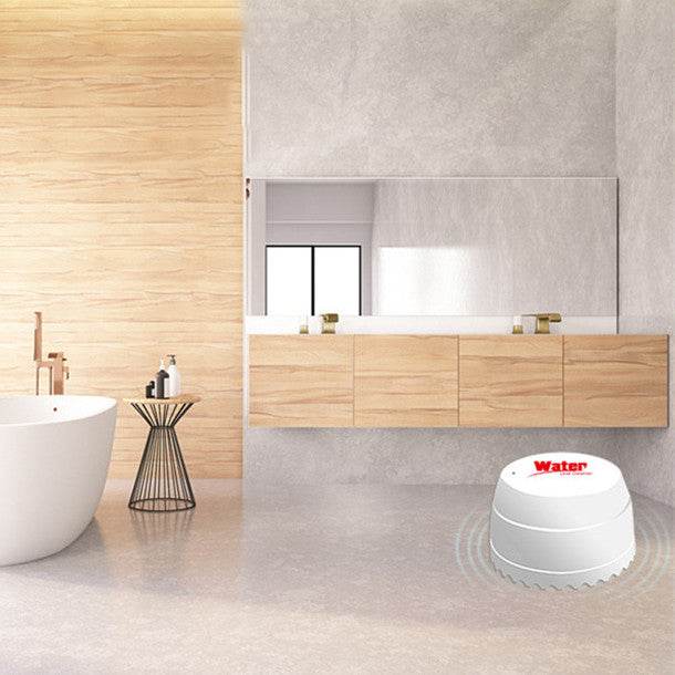 WiFi Smart Leakage Alarm Home Overflow Flood Detector With Buzzer - ZEYTONCART