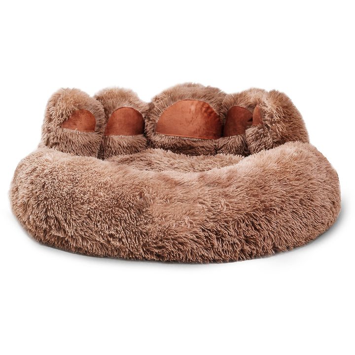 Cute Dog Bear Paw Shape Dog Bed, Dog Beds & Furniture For Small And Medium Dogs, Cozy Plush Cute Cat Beds For Indoor Cats - ZEYTONCART