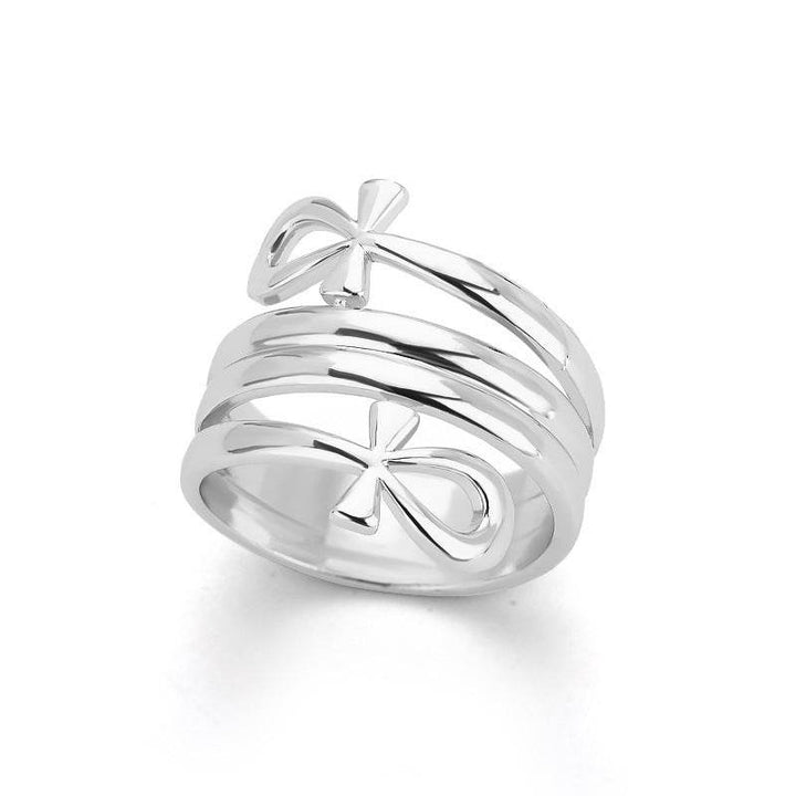 Indian Double Layered Rings Couple Rings - ZEYTONCART