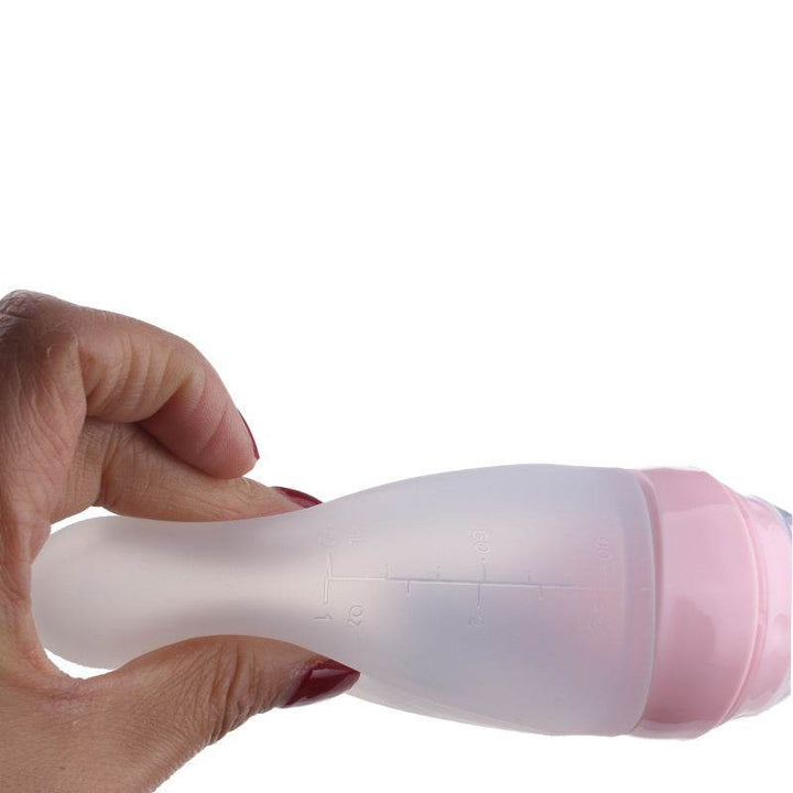 Children's Feeding Spoon Silicone Food Supplement Tableware - ZEYTONCART