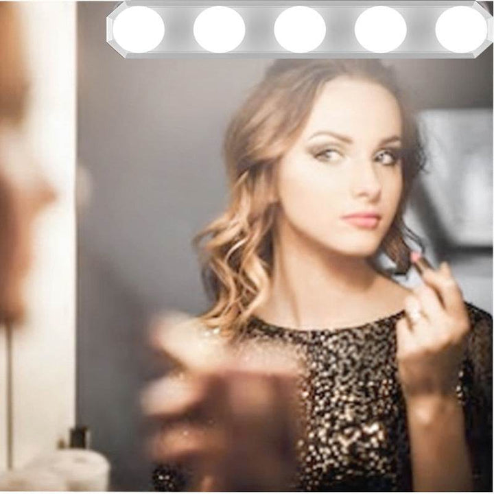 Portable Makeup Light Five Bulbs Mirror Headlight Led Fill - ZEYTONCART