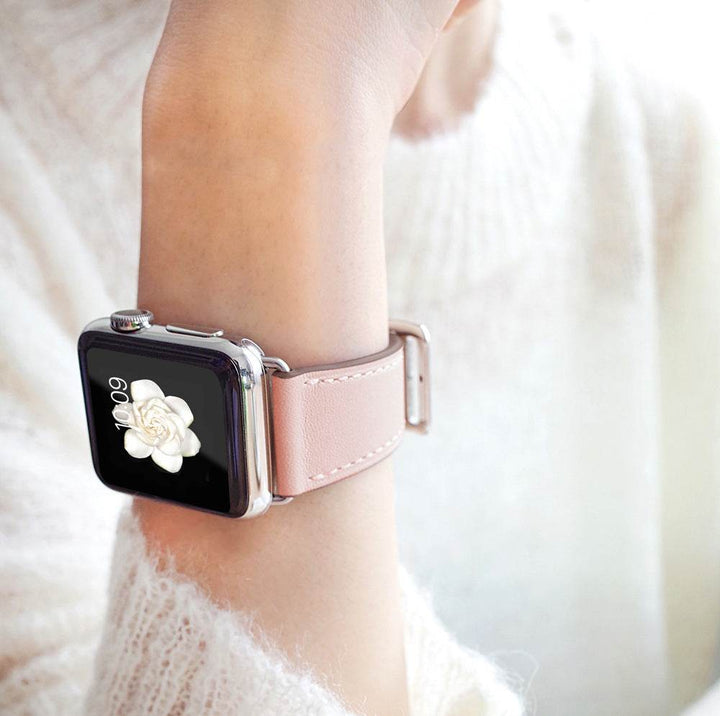 Leather smart watch strap - ZEYTONCART