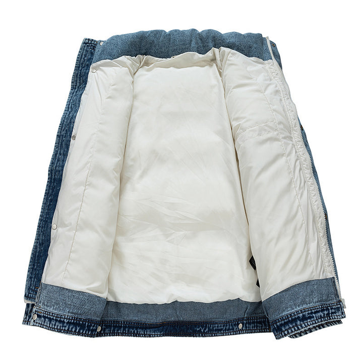 Winter Fashion Individual Casual Down Jacket Men - ZEYTONCART