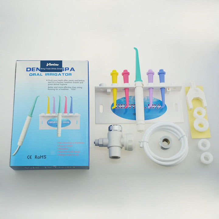Electric Free Household Dental Irrigator Connected To Faucet Water Flosser - ZEYTONCART