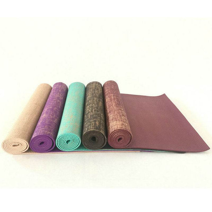 Sackcloth yoga mat - ZEYTONCART