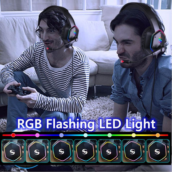 Gaming 3D Sound Effect GAMINGHEADSET Noise Canceling Headphones - ZEYTONCART