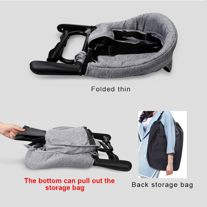 Portable Kids Baby High Chair Dining High Dinning Cover Seat Safety Belt Feeding Baby Care Accessory - ZEYTONCART