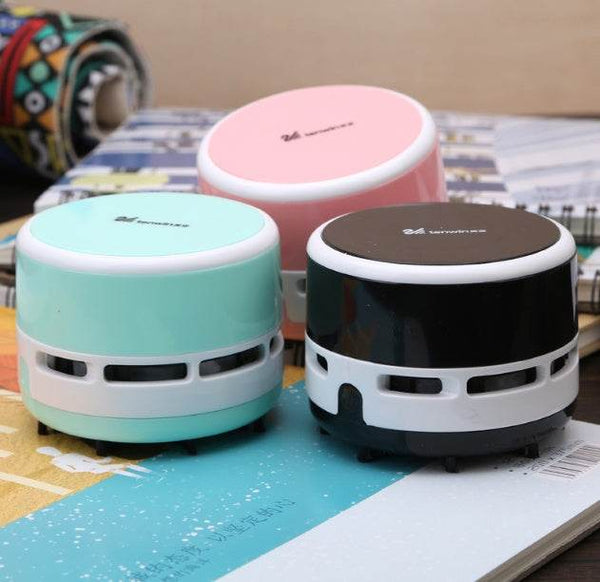 Mini vacuum cleaner cartoon home office car vacuum cleaner desktop dust removal - ZEYTONCART