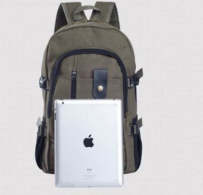 Men's Backpacks Canvas Backpack Student Bags - ZEYTONCART