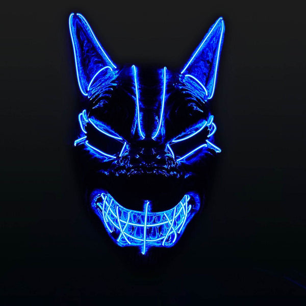 Halloween LED Full Face Luminous Mask - ZEYTONCART