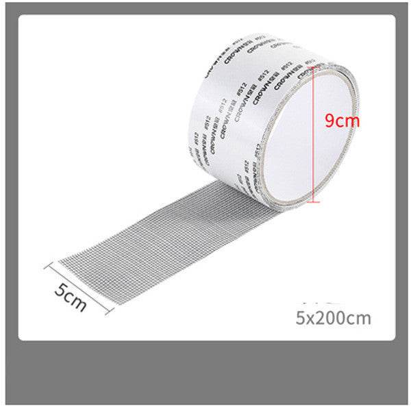 Window Net Anti-mosquito Mesh Sticky Wires Patch Repair Tape New Screen Window Door Mosquito Netting Patch Repair Broken Hole - ZEYTONCART