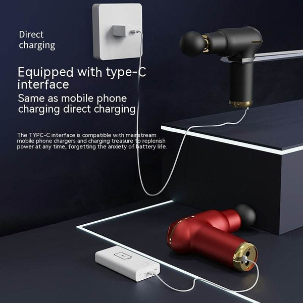 Household Mini USB Massage Massage Gun - ZEYTONCART