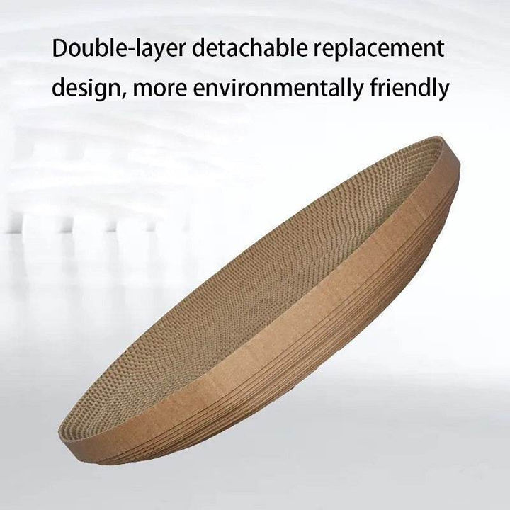 Cat Scratch Plate Round Pet Supplies - ZEYTONCART