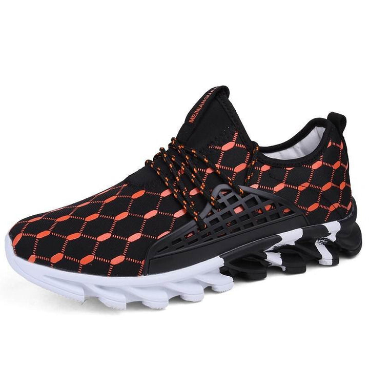 Men's Sport Sneakers Men Comfortable Sports Outdoor Running Shoes Newest Male Breathable Footwear for Men Lace-Up - ZEYTONCART