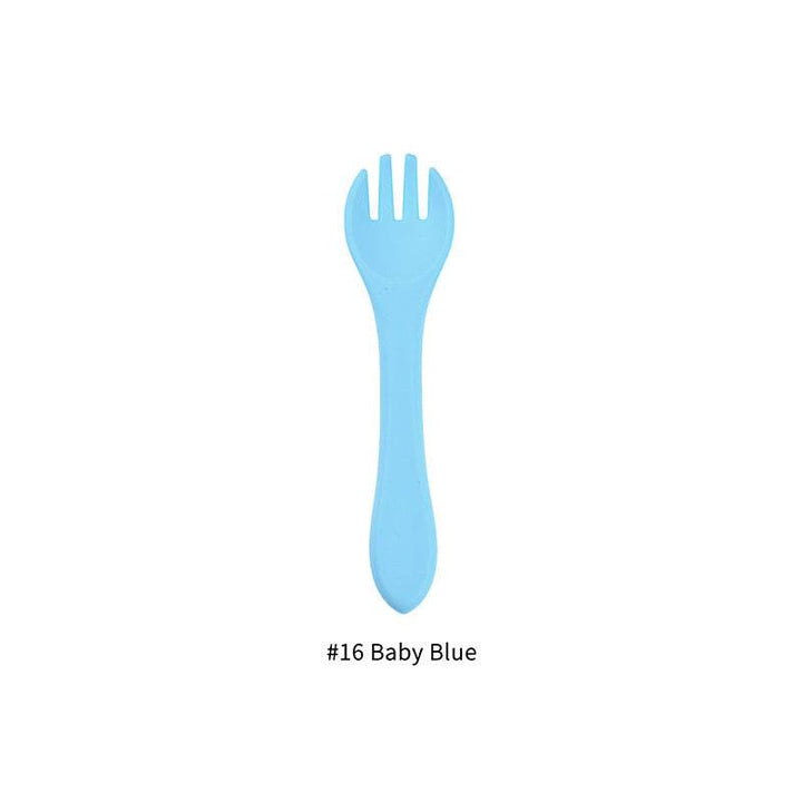 Food Grade Baby Feeding Tableware Silicone Fork - ZEYTONCART