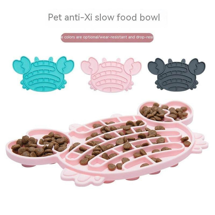 Lick Food Plate Pet Slow Food Plate Anti-choke Slow Feeding - ZEYTONCART