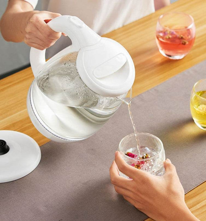 Automatic power off transparent glass electric kettle - ZEYTONCART