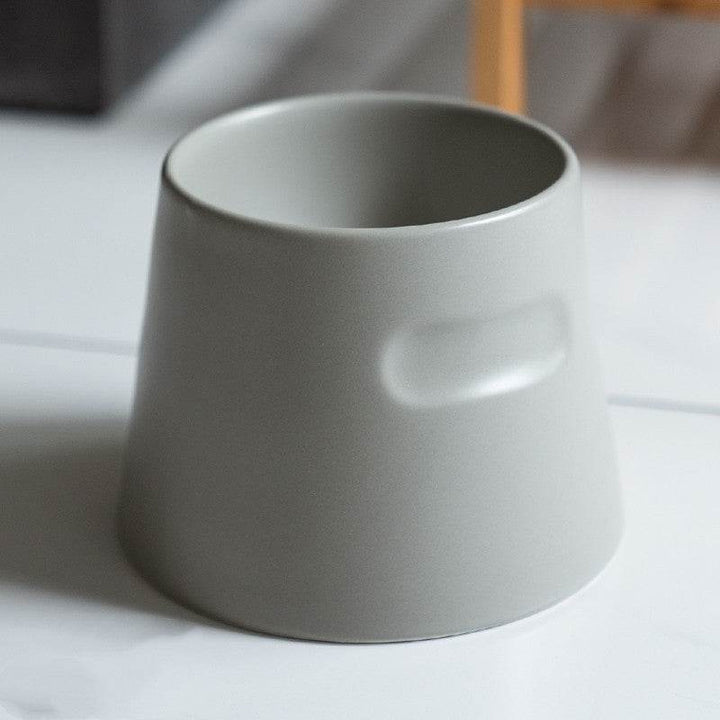 Tall cat food bowl food bowl - ZEYTONCART