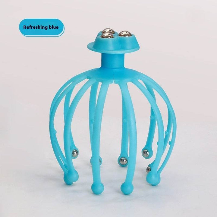Manual 12-claw Rotating Ball Scalp Massager - ZEYTONCART