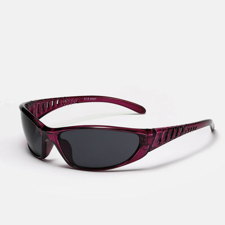 New Colorful Hollow Futuristic Tech Sunglasses - ZEYTONCART