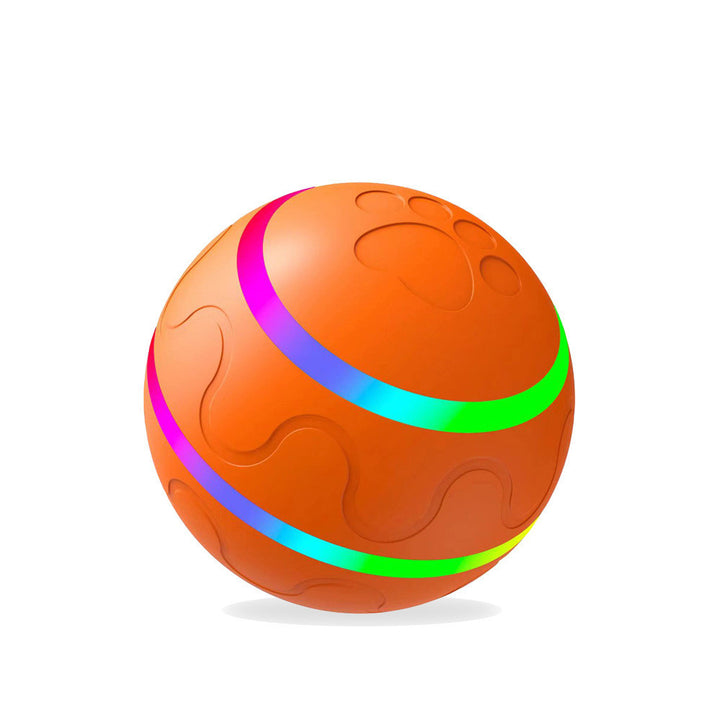Pet New Cat Wicked Ball Toy Intelligent Ball USB Cat Toys Self Rotating Ball Automatic Rotation Ball - ZEYTONCART