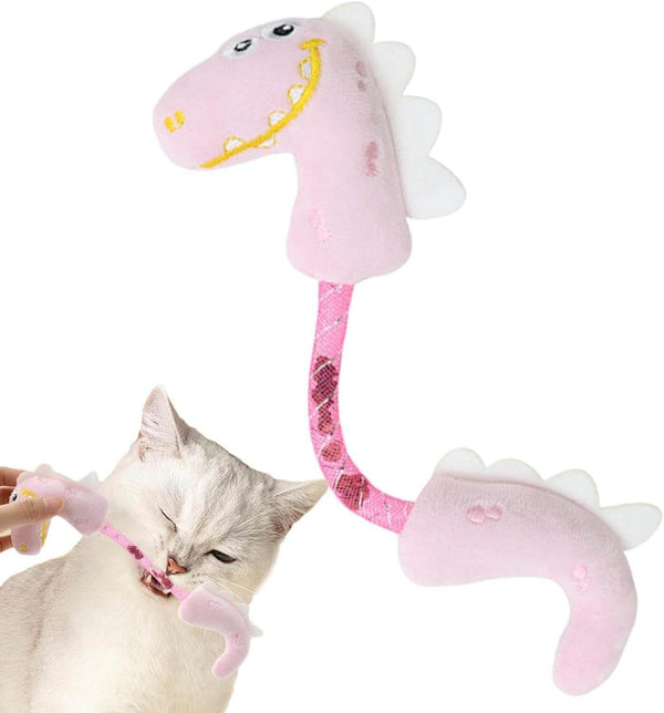 Cat Toys Cat Chew Toy For Teeth Cleaning Catnip Rope Toys For Cats Springs Cat Toy Interactive Cat Kicker Toys For Indoor Cats - ZEYTONCART