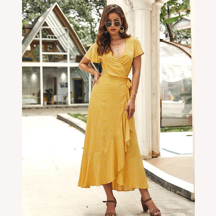 Floral lace dress - ZEYTONCART