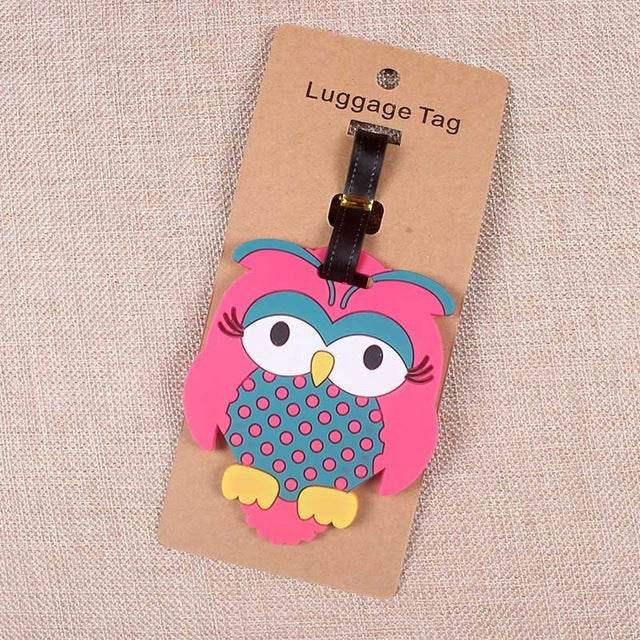 Travel Accessories Cute Animals And Fruits Luggage Tag - ZEYTONCART