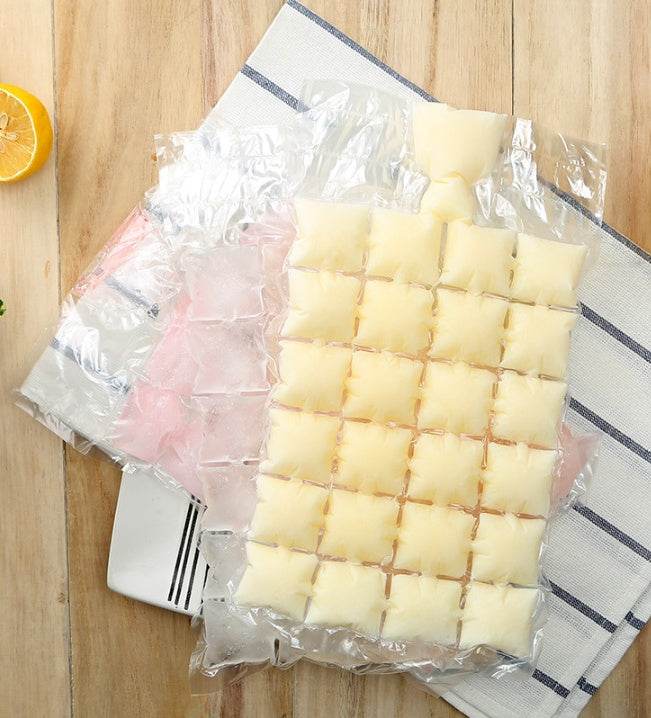 Creative disposable ice pack Self-sealing hygienic ice cubes Frozen ice packs 10 pieces - ZEYTONCART