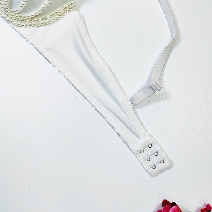 Short Three-dimensional Flower Fishbone Corset - ZEYTONCART