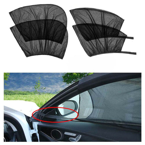 Car Front&Rear Side Curtain Sun Visor Shade Mesh Cover Insulation Anti-mosquito Fabric Shield UV Protector Car Accessories Car Side Window Sunshades Window Screen Door Covers UV Protector - ZEYTONCART