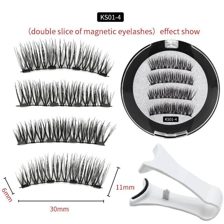 Magnetic False Eyelashes Quantum Magnet 3d - ZEYTONCART