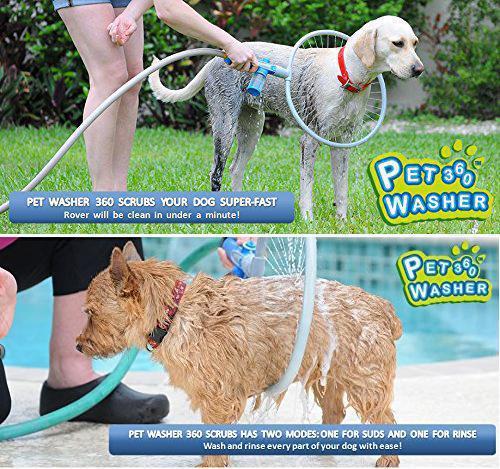 Fully automatic 360 degree pet supplies bath ring - ZEYTONCART