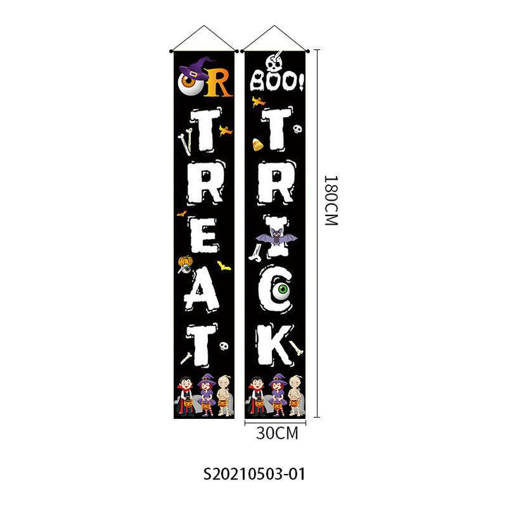 Halloween Decoration Couplet Trick Or Treat - ZEYTONCART