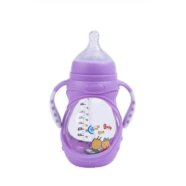 240ML Infant Food Silicone Explosion-proof Glass Feeding - ZEYTONCART