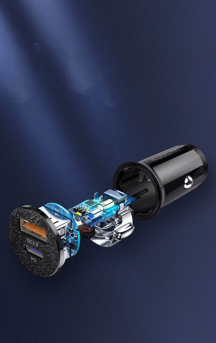 36W Dual-port Car Charger USB Pdqc3.0 Fast Charging Car Charging Private Model Type-c Multi-interface - ZEYTONCART