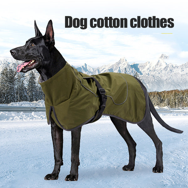 Medium And Large Dogs Handsome Winter Warm Clothing Snowproof Pet Supplies - ZEYTONCART